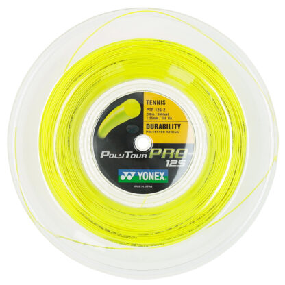 Tennis String Yonex Poly Tour Fire (200 m) - black, Tennis Zone